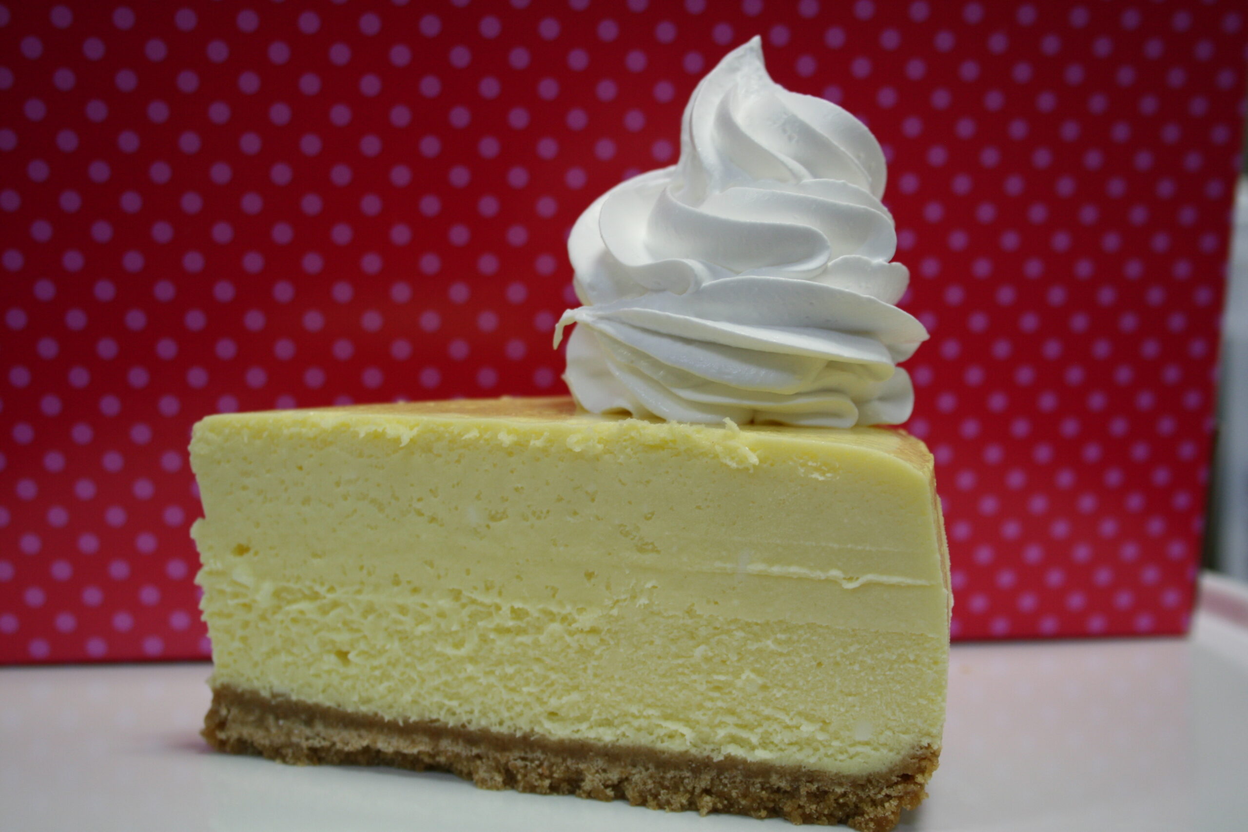 House made New York Style Plain Cheesecake